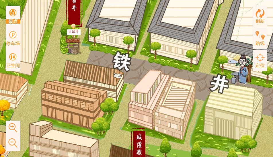 当雄智慧景区：手绘地图与语音导览的完美融合